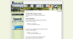 Desktop Screenshot of eurogbdse.orginfo.no